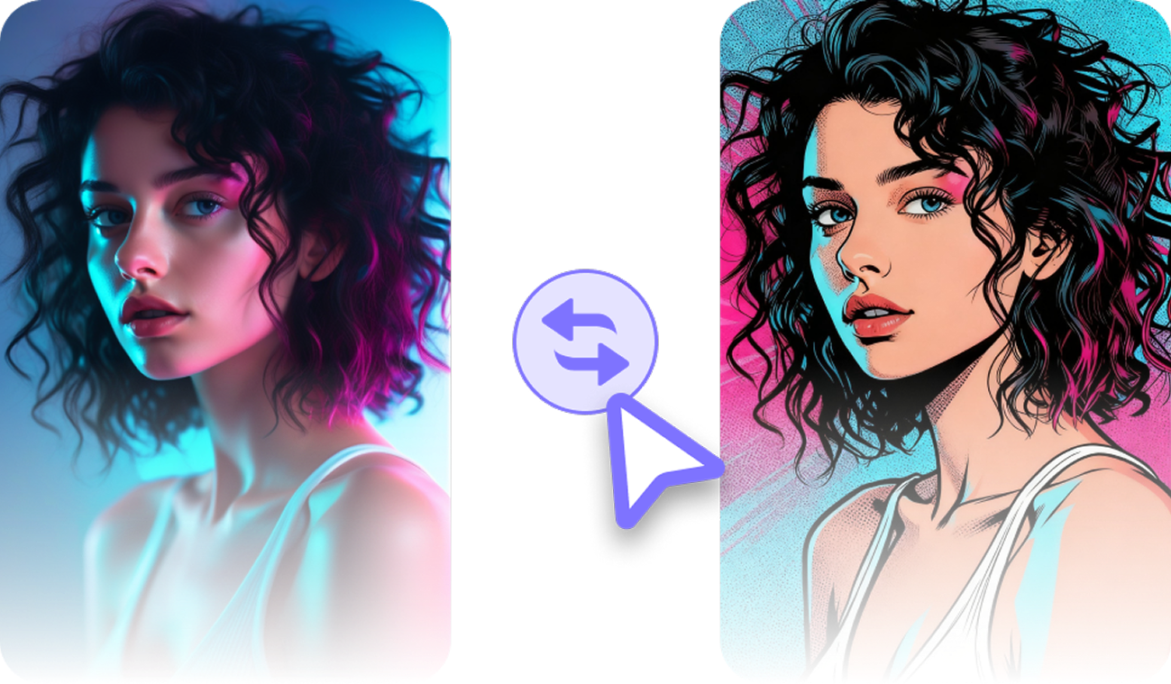 One Click to Animate a Picture