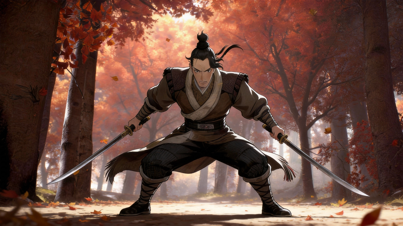 楓葉林武器打鬥 - 參考圖 4