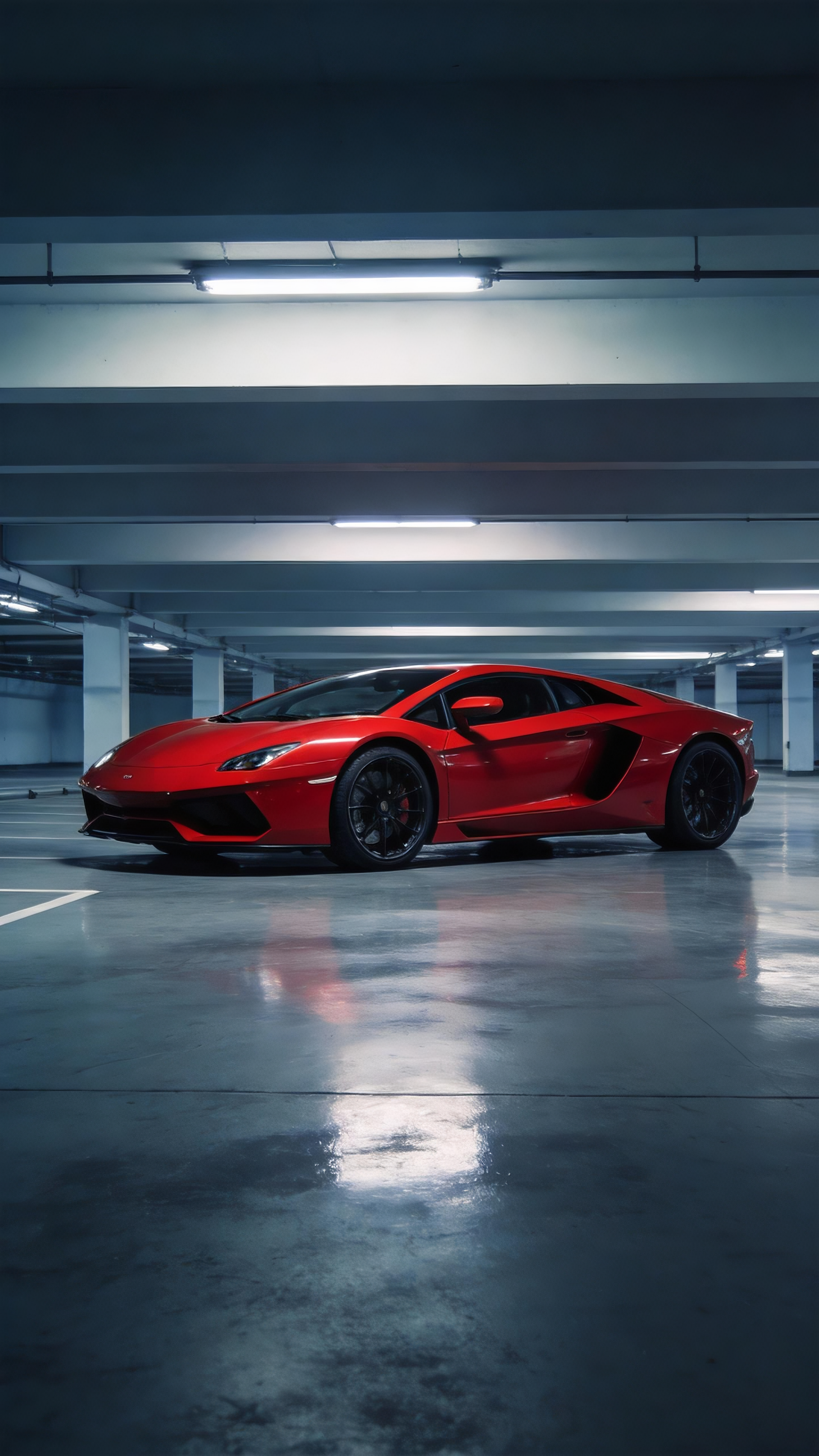 红色超跑运镜复刻 - 參考圖 1