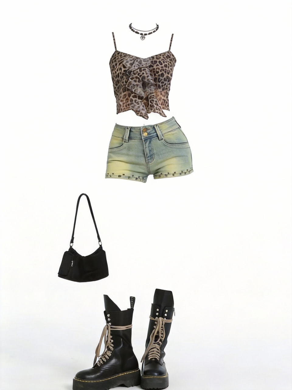 模特换装鱼眼重影 - 參考圖 2