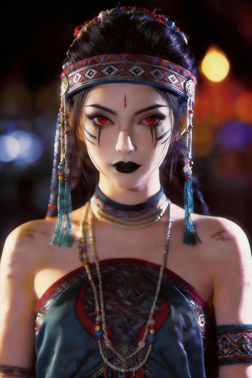 花蕊變臉特效 - 參考圖 2