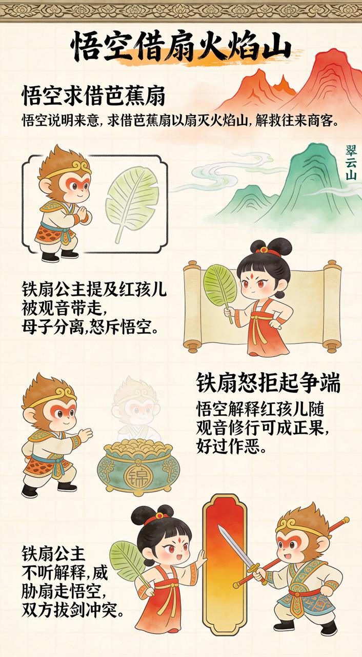悟空借扇火焰山 - 參考圖 1