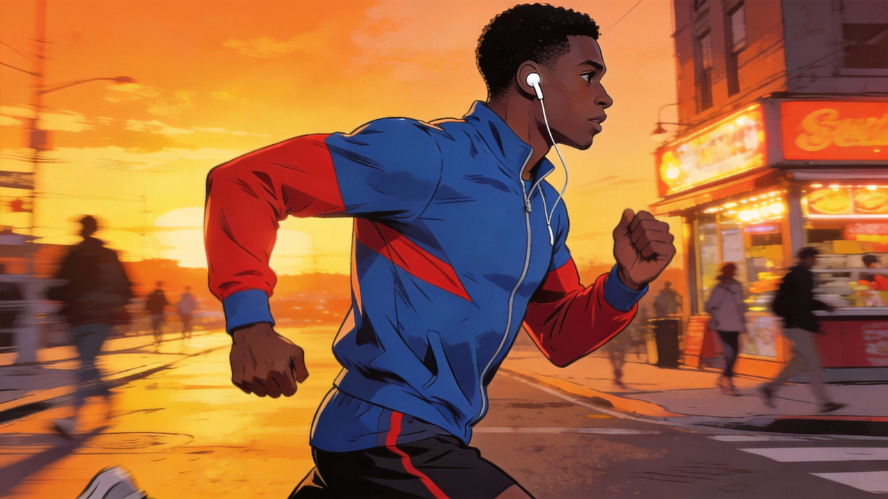 跑步者追蹤一鏡到底 - 參考圖 1