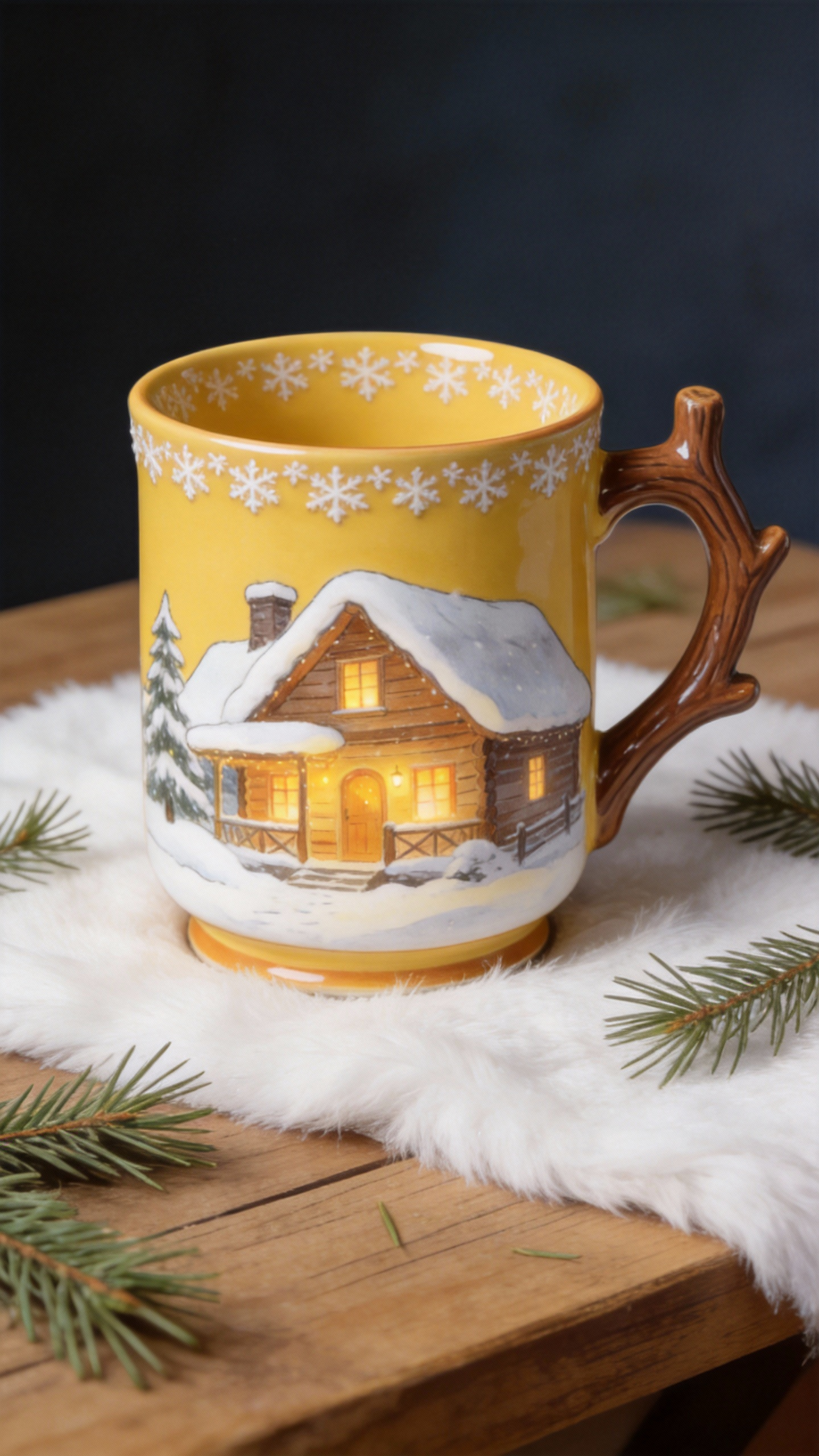 小鹿與羊圍爐喝茶 - 參考圖 4